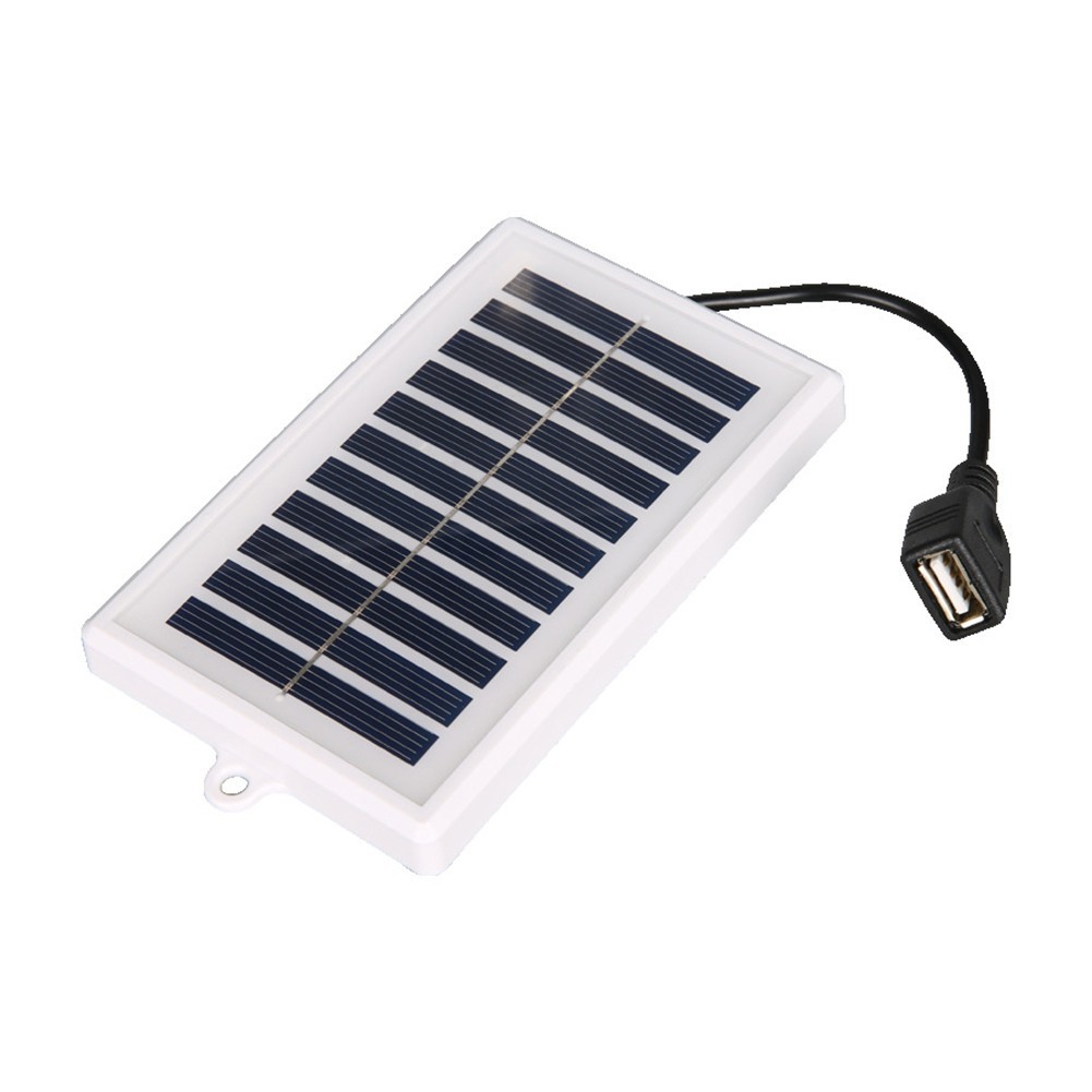2W 5V Portable Solar Charging Board 5x3x0.5CM USB Output for Outdoor Use