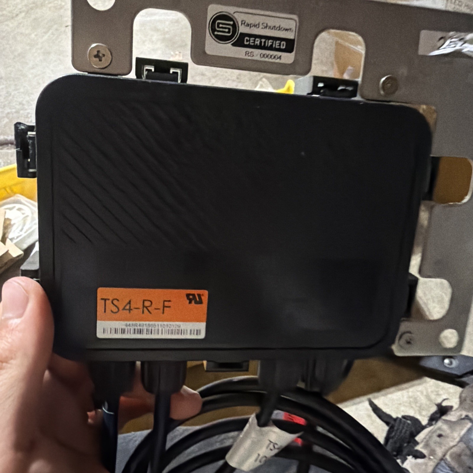 Tigo TS4-R-F Rapid Shutdown Module Solar PV Optimizer Retrofit MLPE w/ Mounting