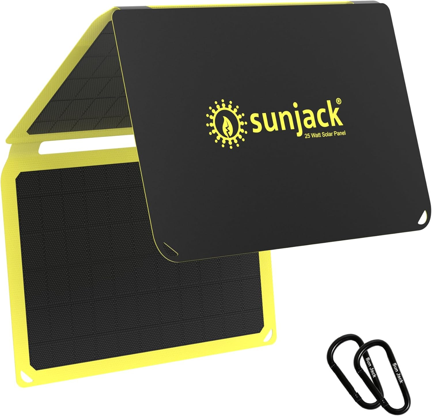 – 25 Watt Foldable Solar Panel, ETFE Monocrystalline Portable Solar Panel with U