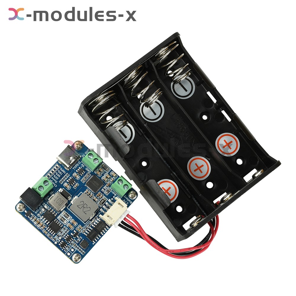 6-24V Solar Panel Power Management Module 5V 3A Supports MPPT, PD QC FCP SFCP