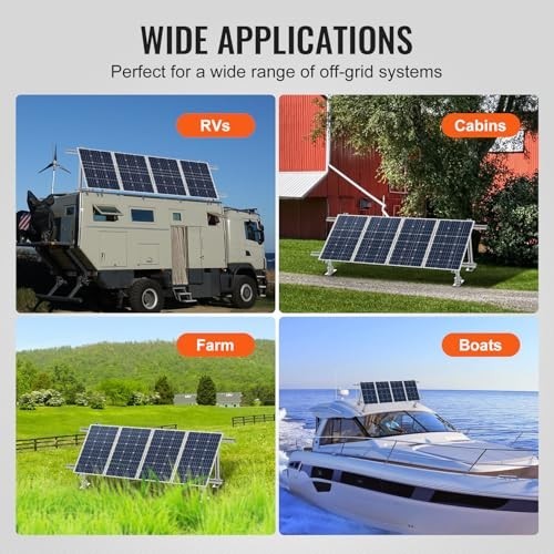 VEVOR Adjustable Solar Panel Mounting Brackets for 4-8 Panels