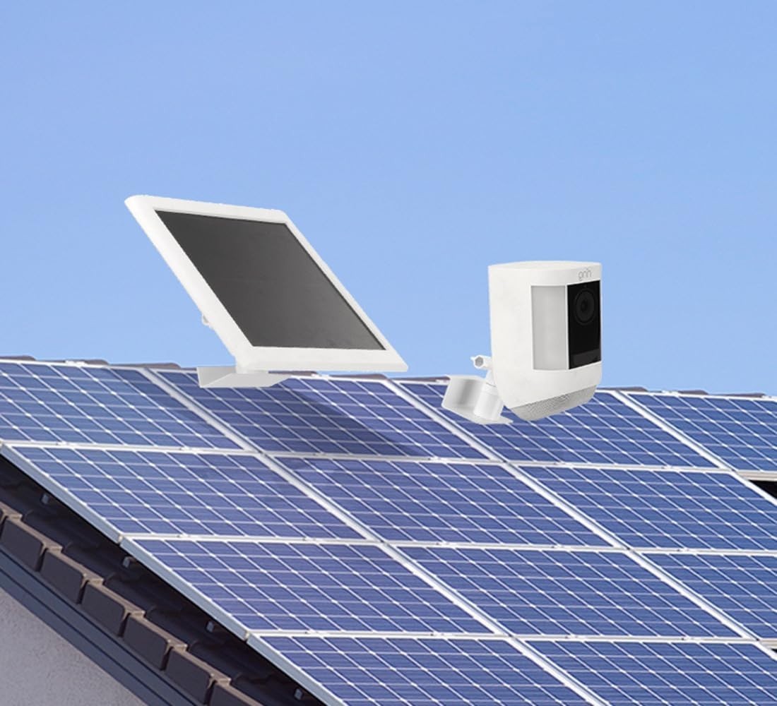Gutter Mount for Ring, Arlo, Reolink Solar Panels, Universal Weatherproof Alu…