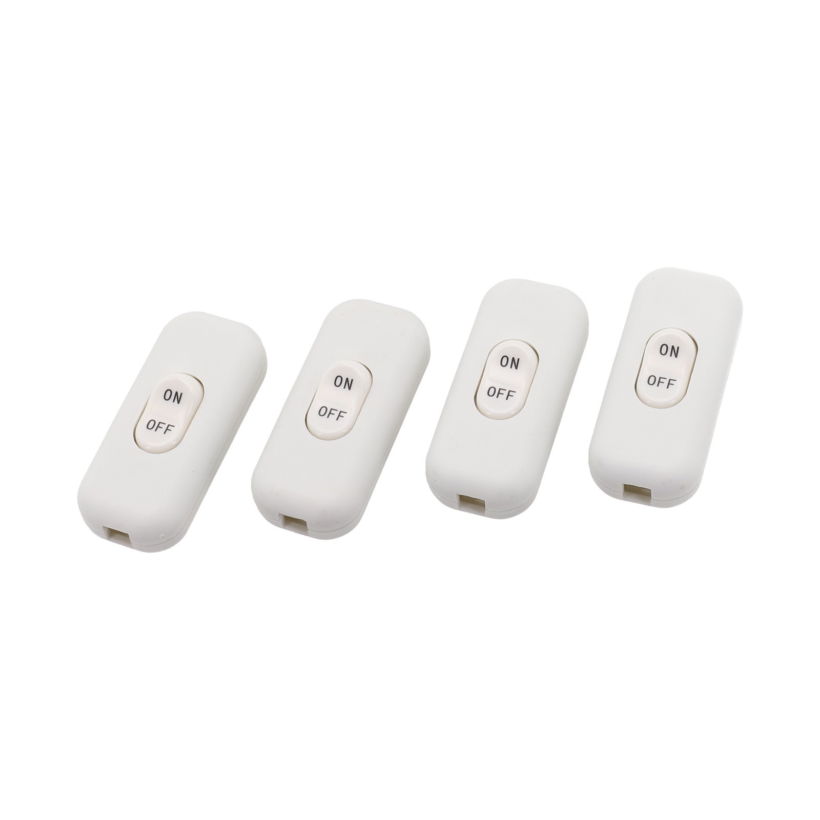 Inline Rocker Switch 6 Amp 110V-250V for Electric Lamps and Appliances