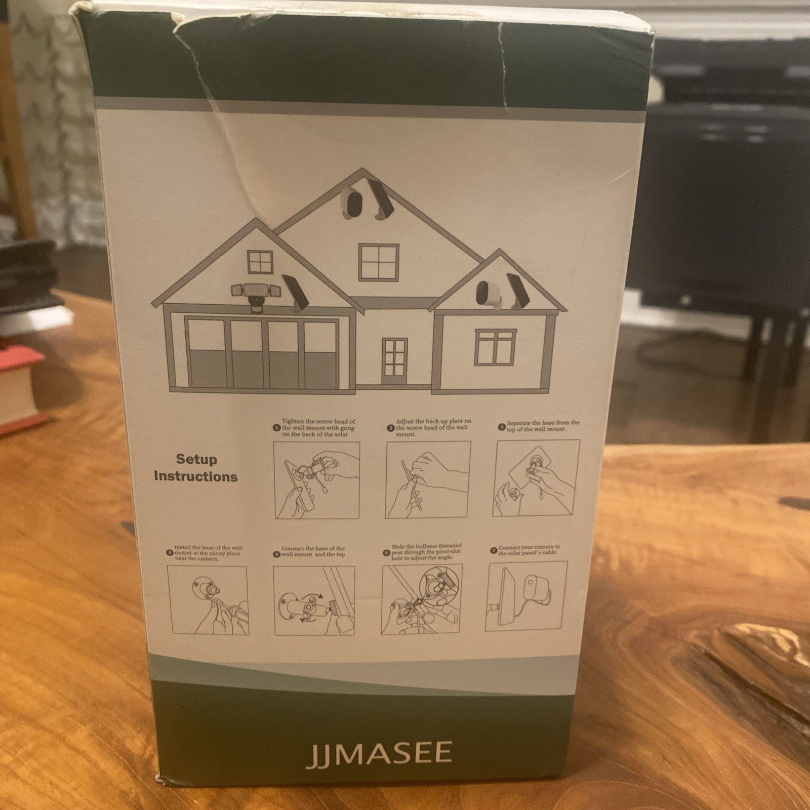 JJMASEE Solar Panel 2-Pack Magnetic Connector for Arlo Cameras