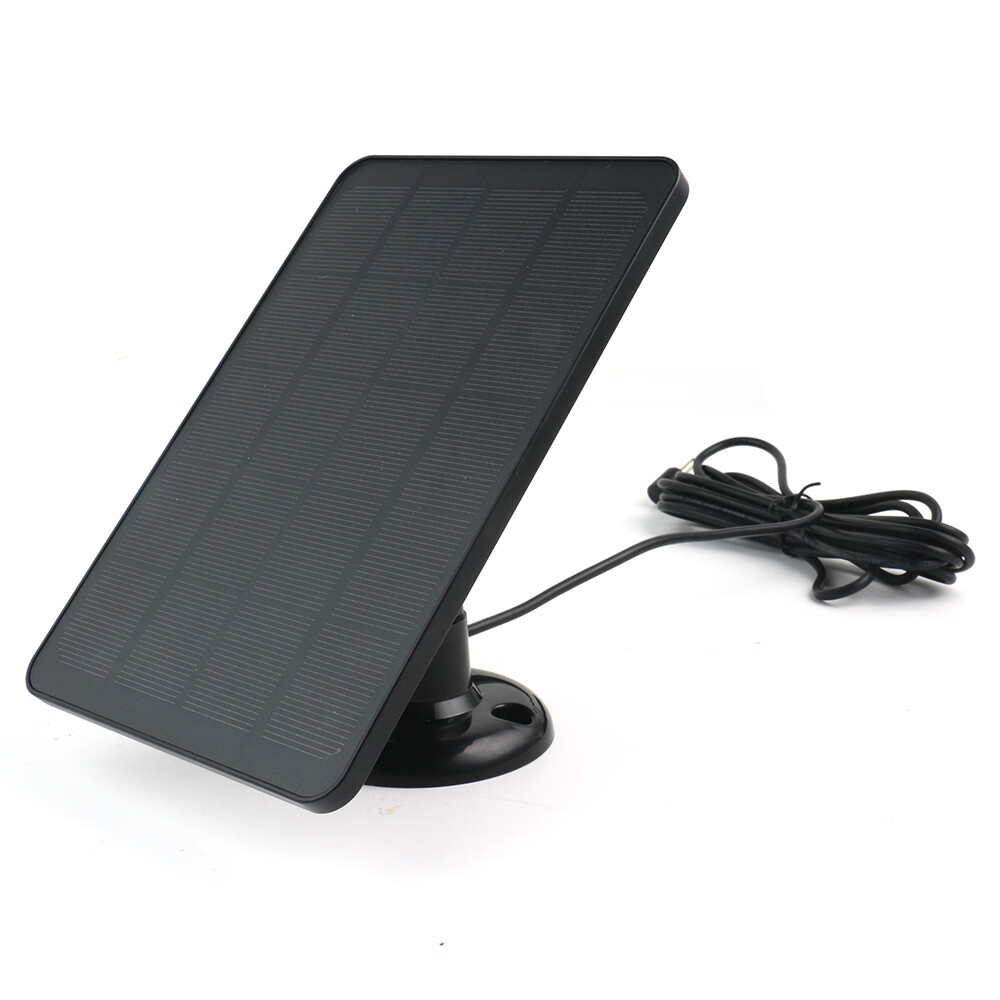 Solar Panel Charger Ring Spotlight Stick Up Camera Doorbell Solar Charger DC/USB
