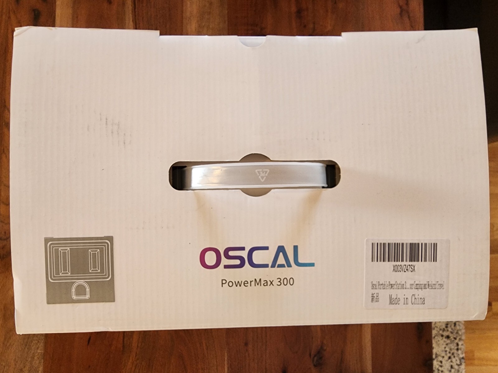 OSCAL Portable Power Station 300W (Peak 600W) Solar Generator with PD 60W Output
