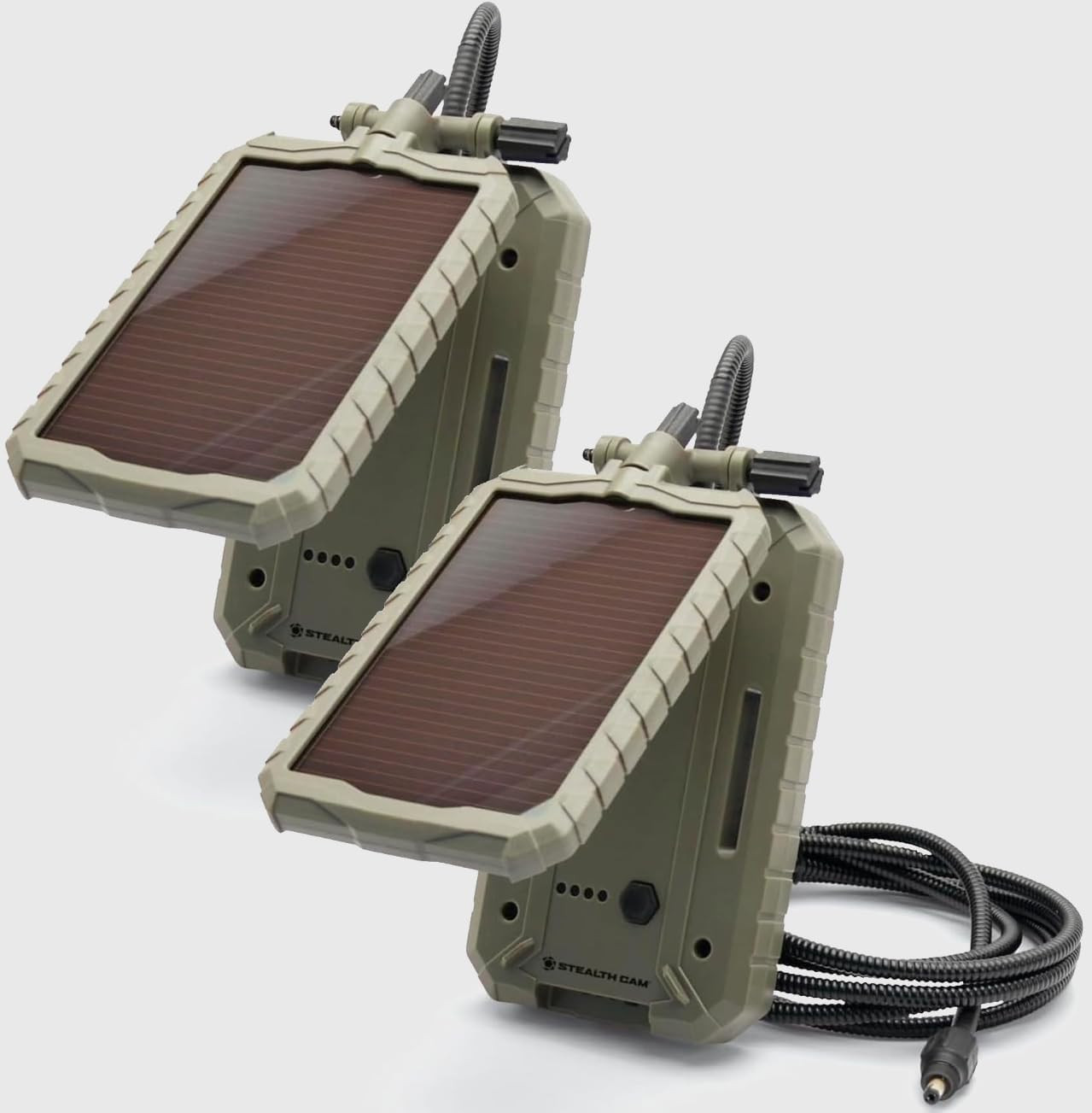 Durable Sol-Pak Solar Battery Pack | 12V Solar Power Panel, Rechargeable Battery