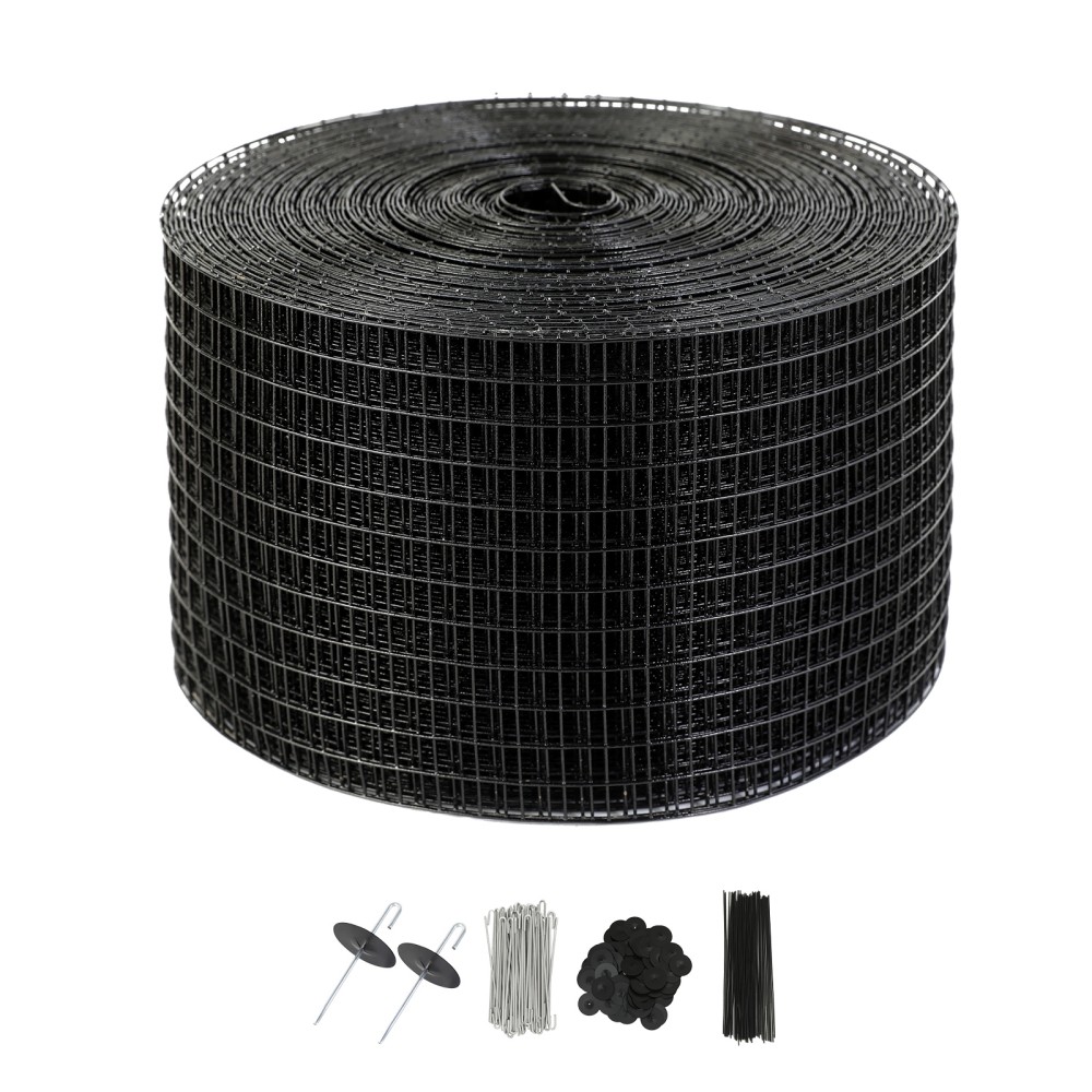 8 Inch x 100ft Solar Panel Bird Guard Critter Guard Roll Kit 100 Fasteners