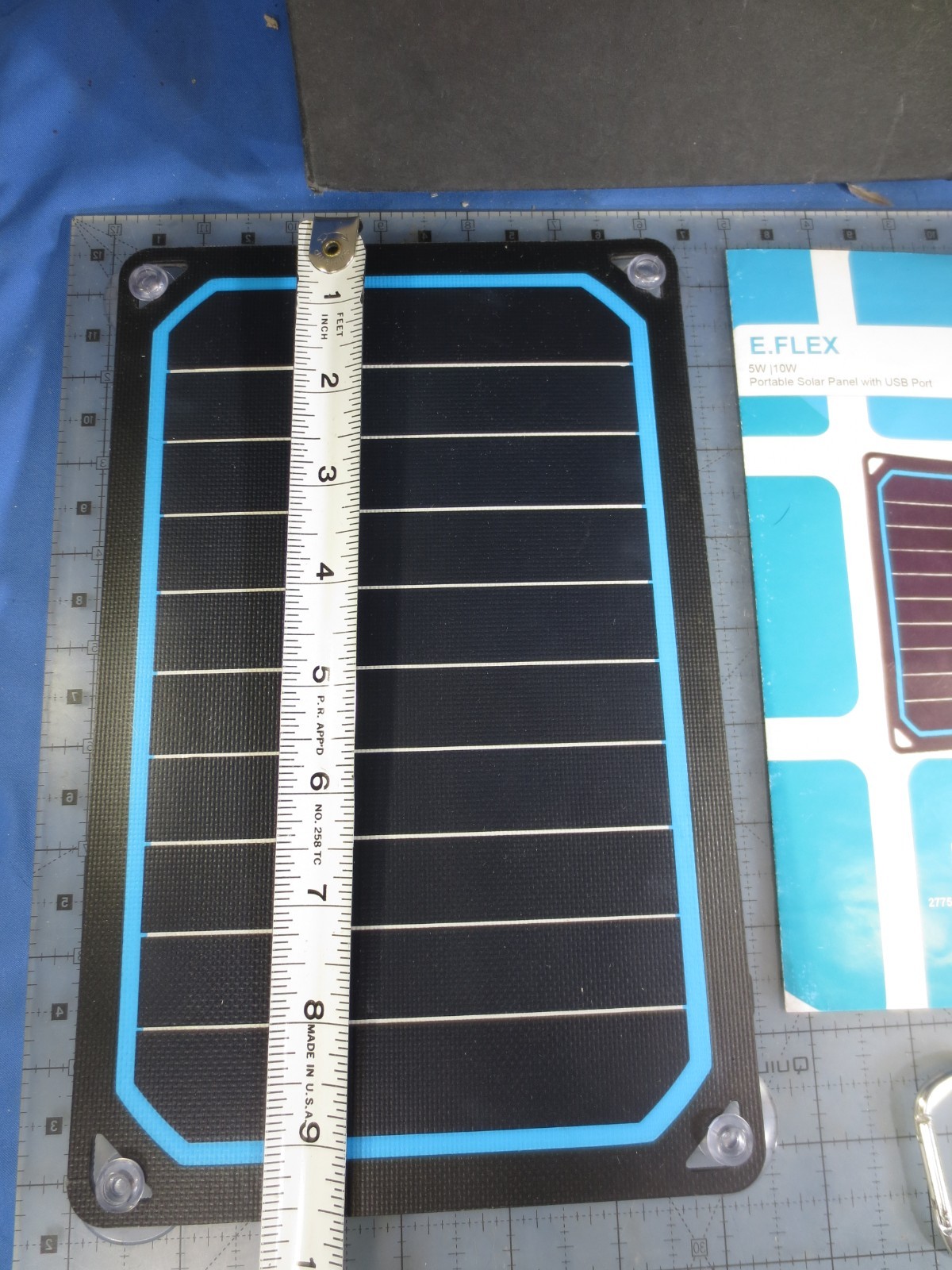 Renogy E.FLEX5 Monocrystalline Portable Solar Panel with USB Port 5 Watt in Box!