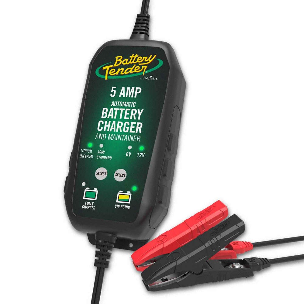 BATTERY TENDER 022-0186G-DL-WH Battery Charger,12VDC,5A 10W832