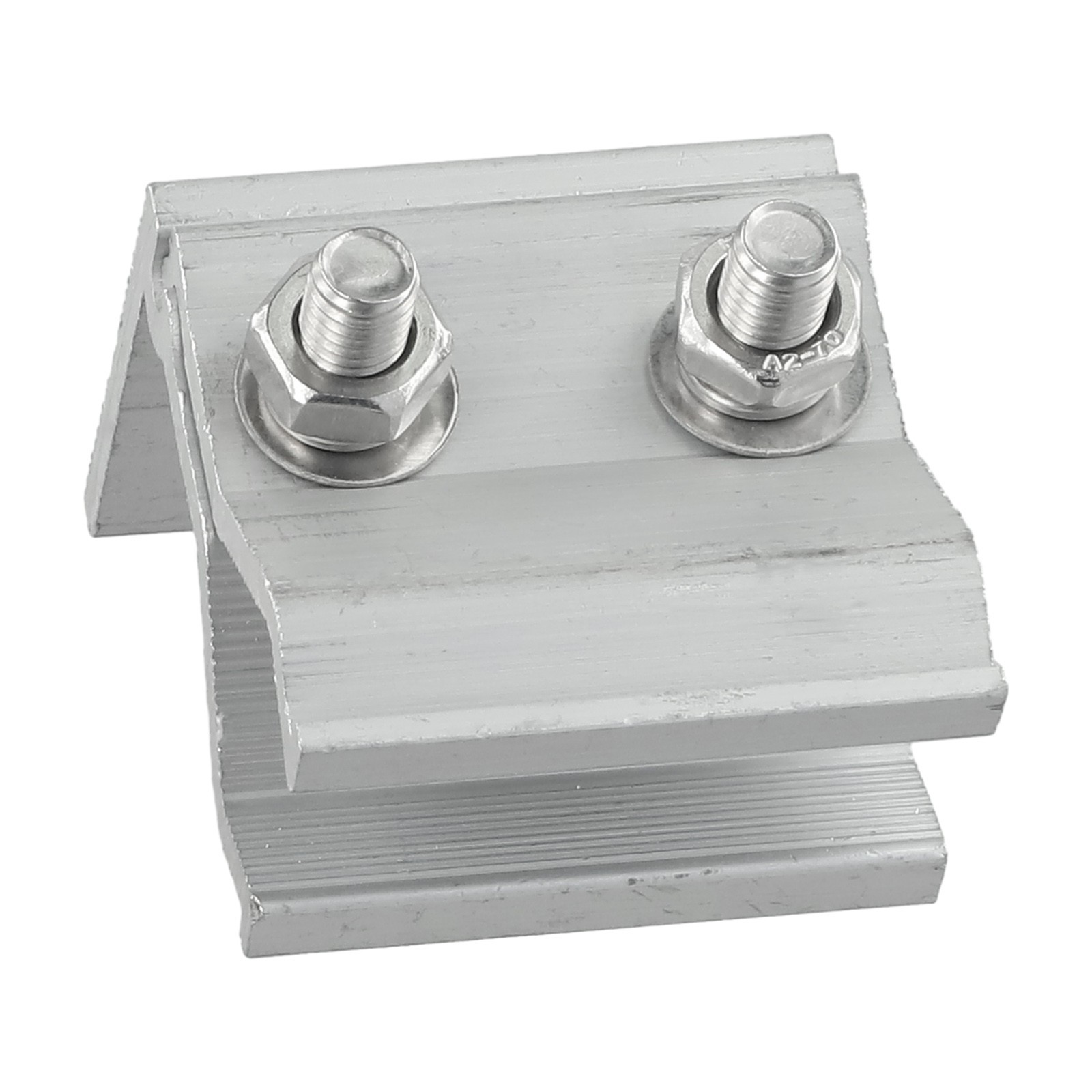 Clear Mill Finish Solar Panel 4pcs Clear Mill Finish Fixing Clamp Sliver