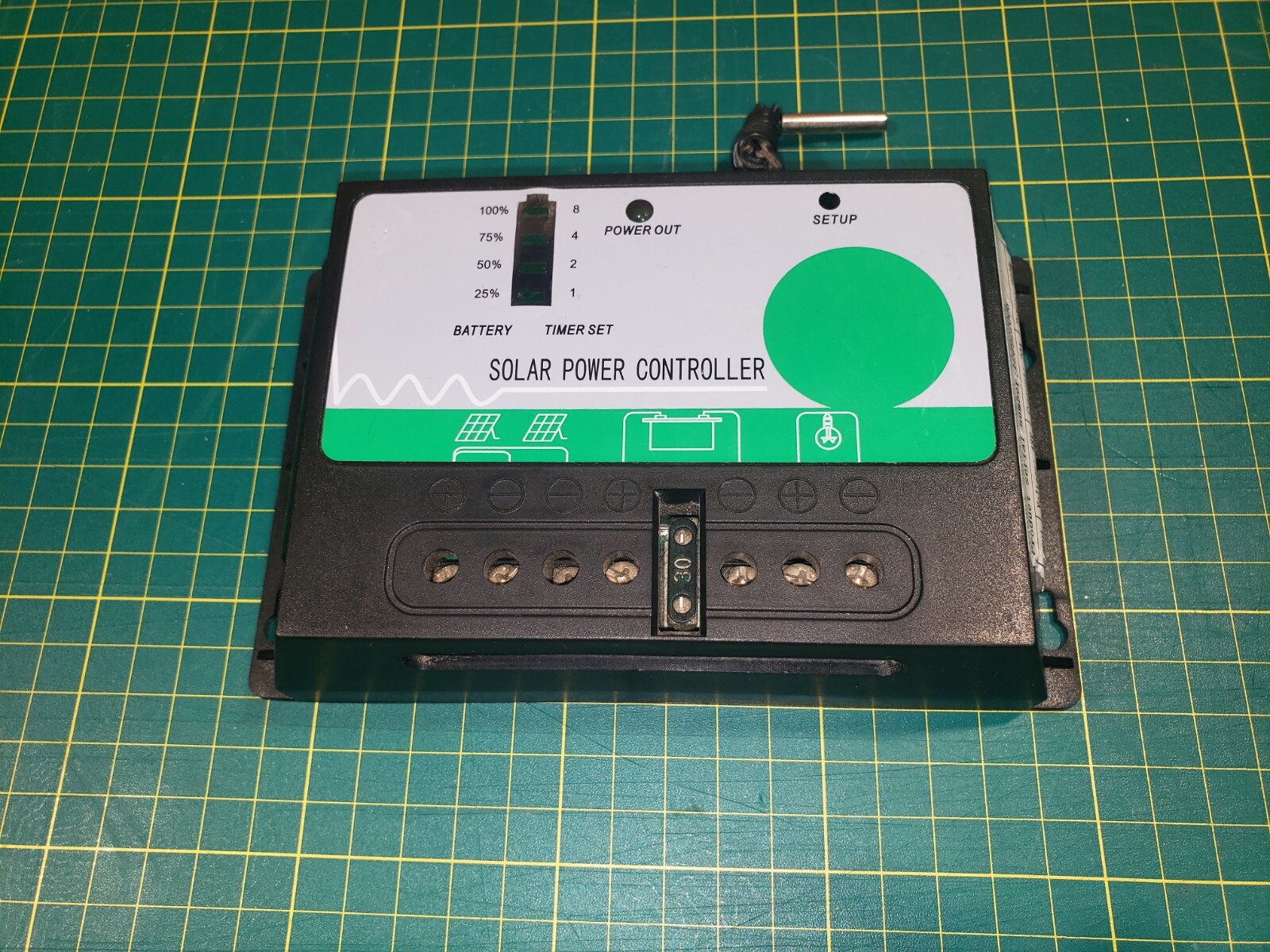Solar controller CQ4820 think 20A Works, Not correct manual but similer.