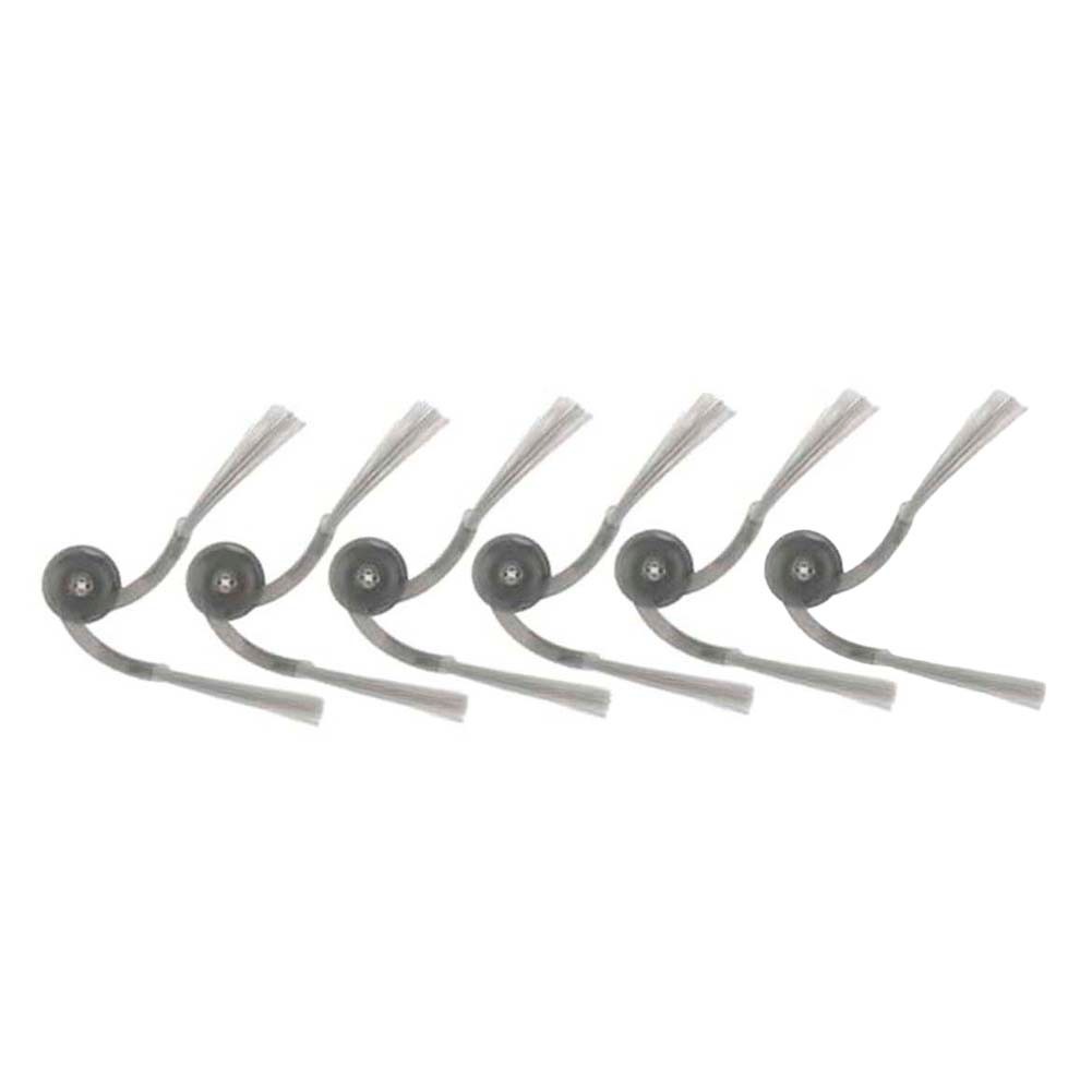 6 Replacement Side Brush Set for Roborock QV35A/QV35S/Qrevo L Grey 92mm