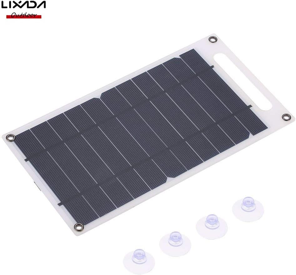 Solar Panel Charger USB Port Portable High Power Paper Shaped Monocrystalline Si
