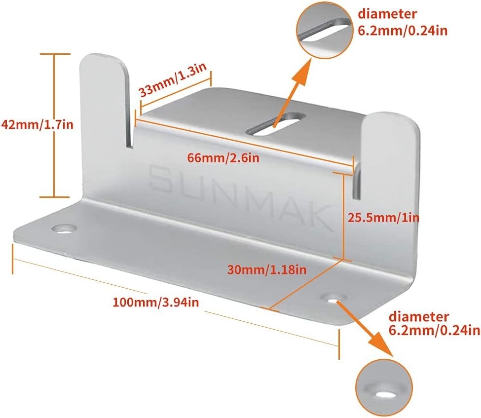 16 Pack Aluminum Z Brackets for Easy Solar Panel Mounting on RVs, Boats & More