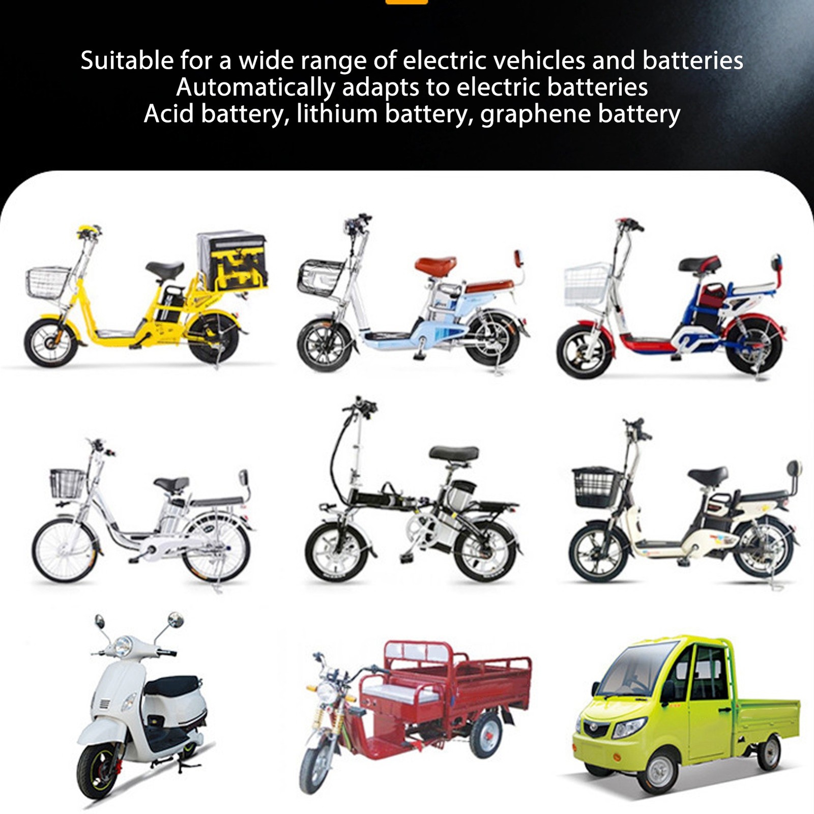 Vehicle Range Extending Generator Battery Car Solar Wind Generator 12V‑125V