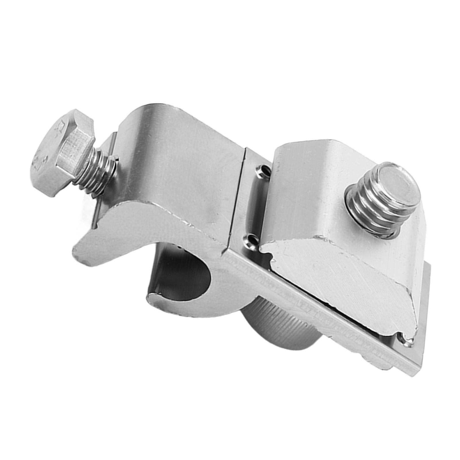 10Pcs Solar Panel Ground Clamp Aluminum Alloy M6 Lug PV Cable Coupling For Wire