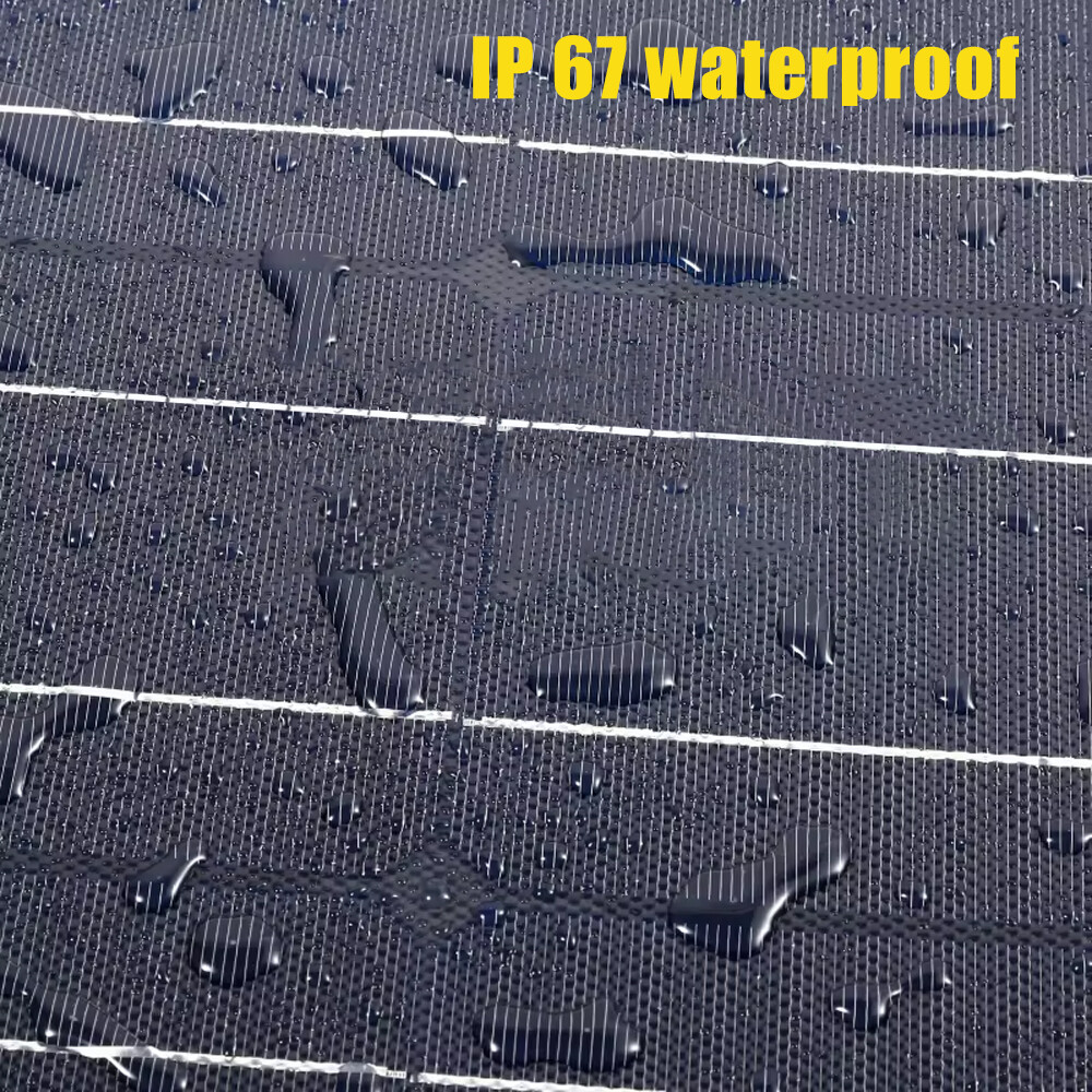 200W-400W 18V Flexible Solar Panel Mono Off-Grid Charger for RV Boat Van Car