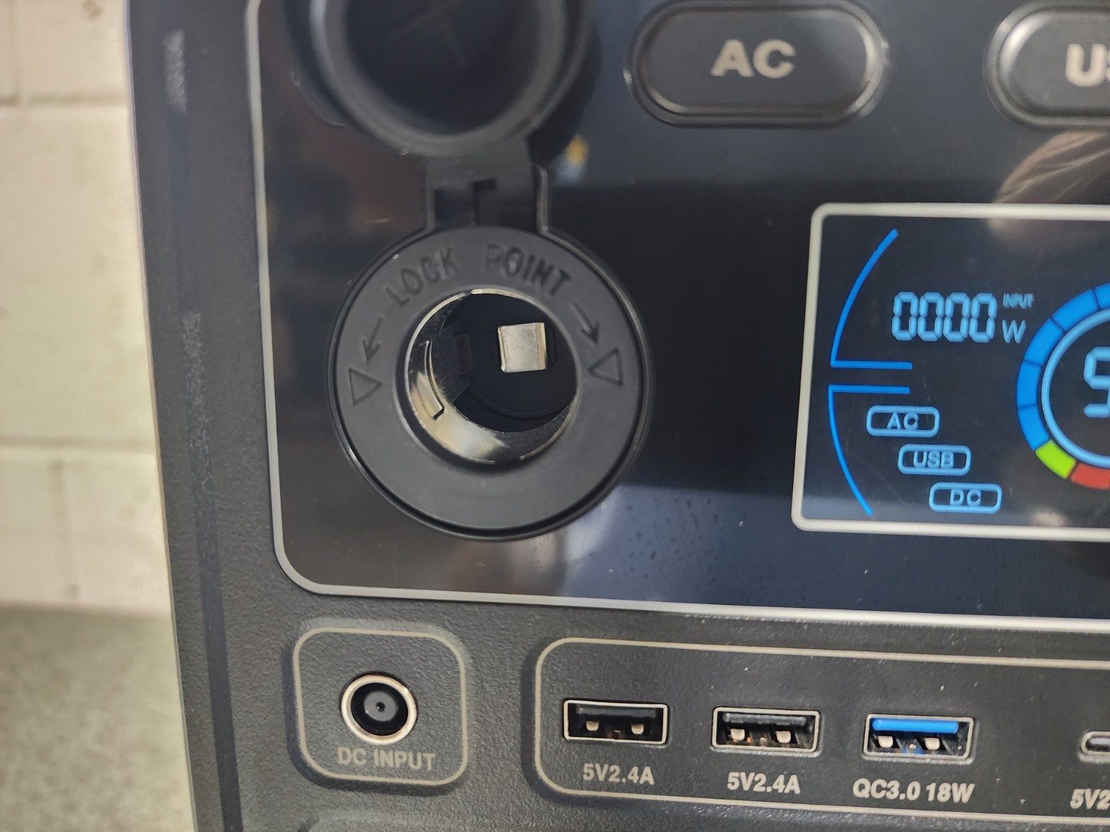 ACEMO Power Station P7 666Wh LiFePO4 with 2×700W AC Outputs & 360W