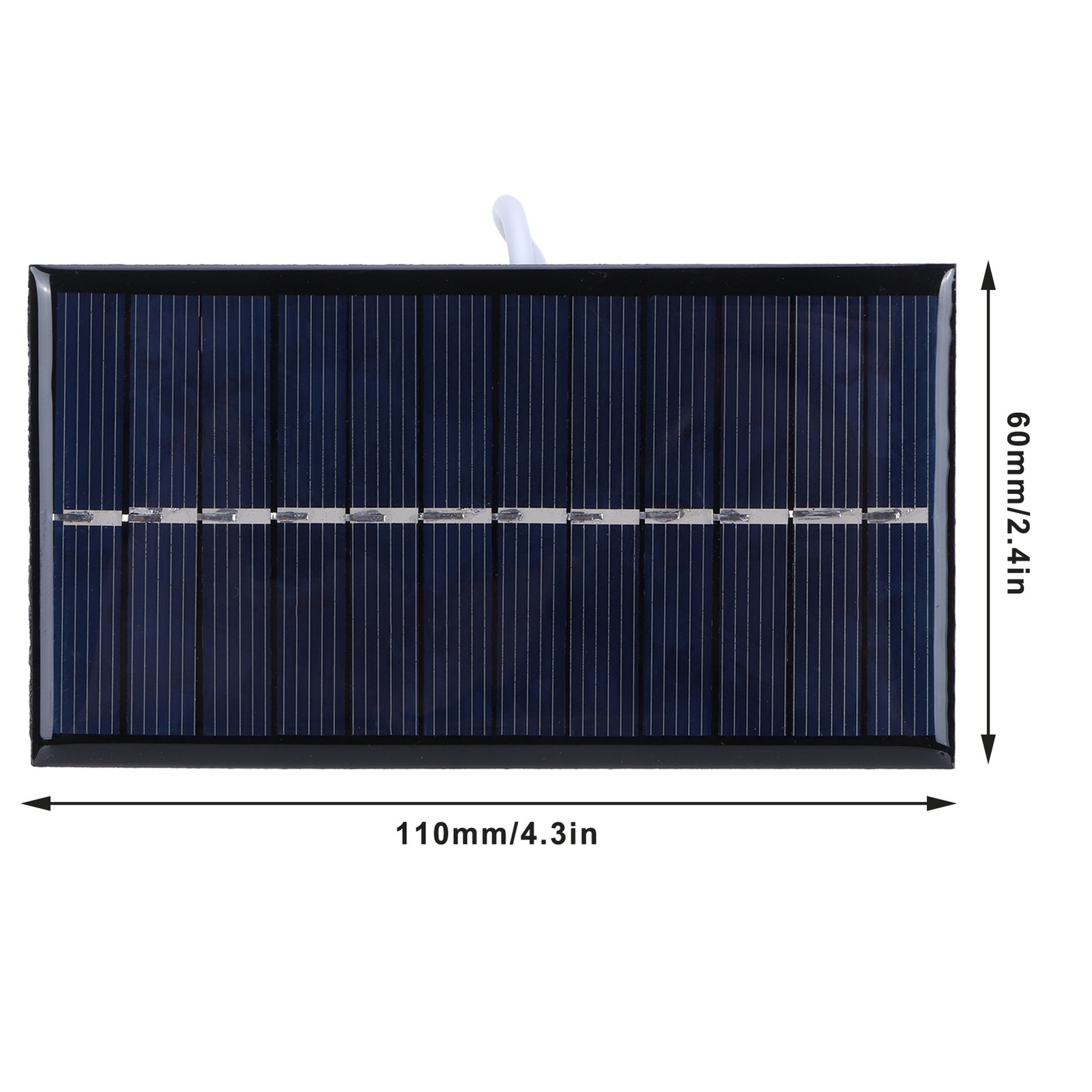 Hot 1W 6V Solar Panel Polysilicon Solar Charging Board For Toys Lamps