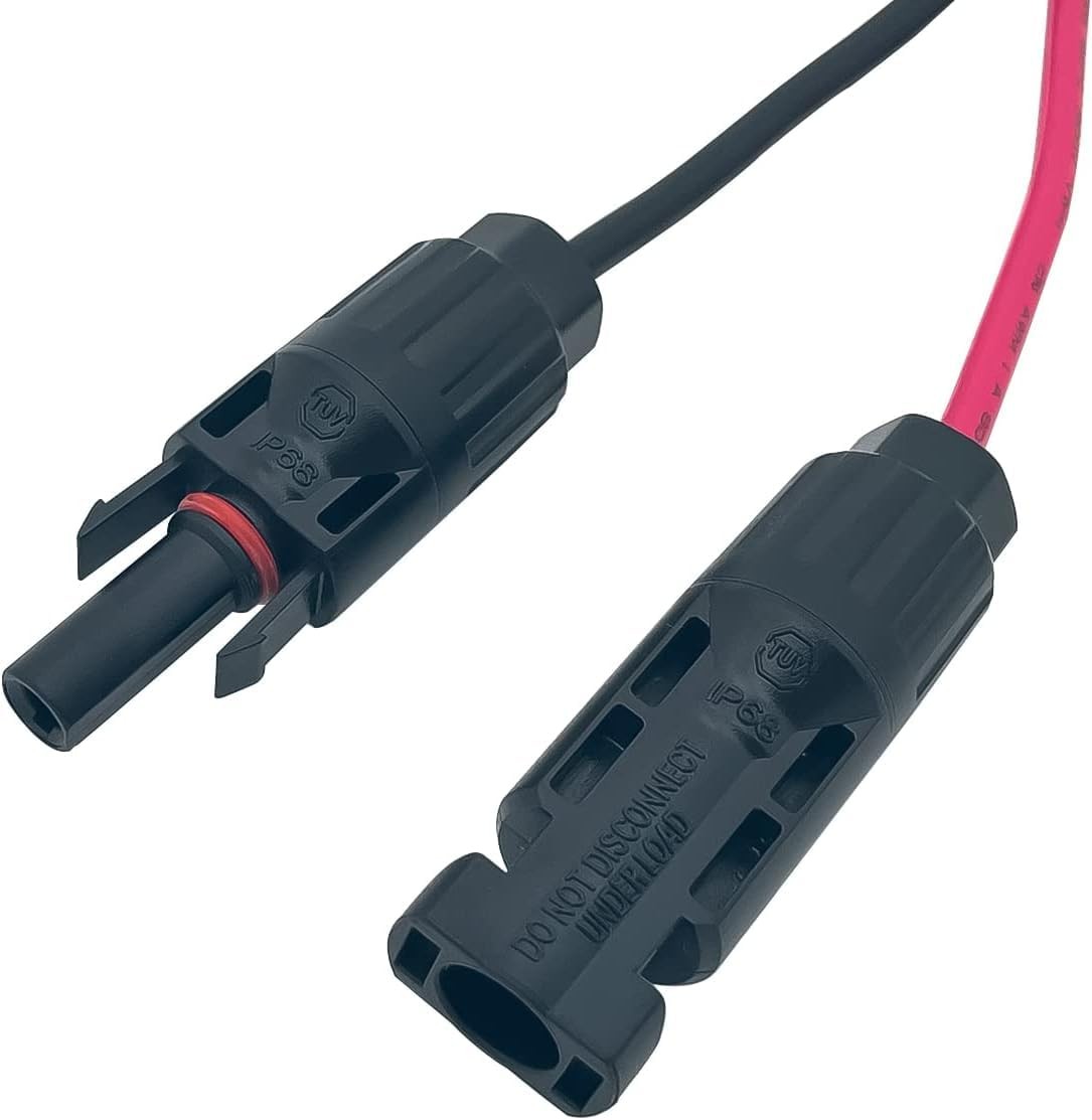 Nuofany Solar to XT60i Connector Cable 12AWG 5FT Solar Panel Connector to XT6…