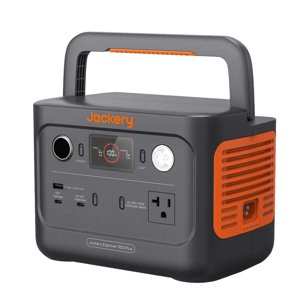 JACKERY PORTABLE POWER STATION EXPLORER 300 SMALL GENERATOR SUPPLY FOR CAMPING