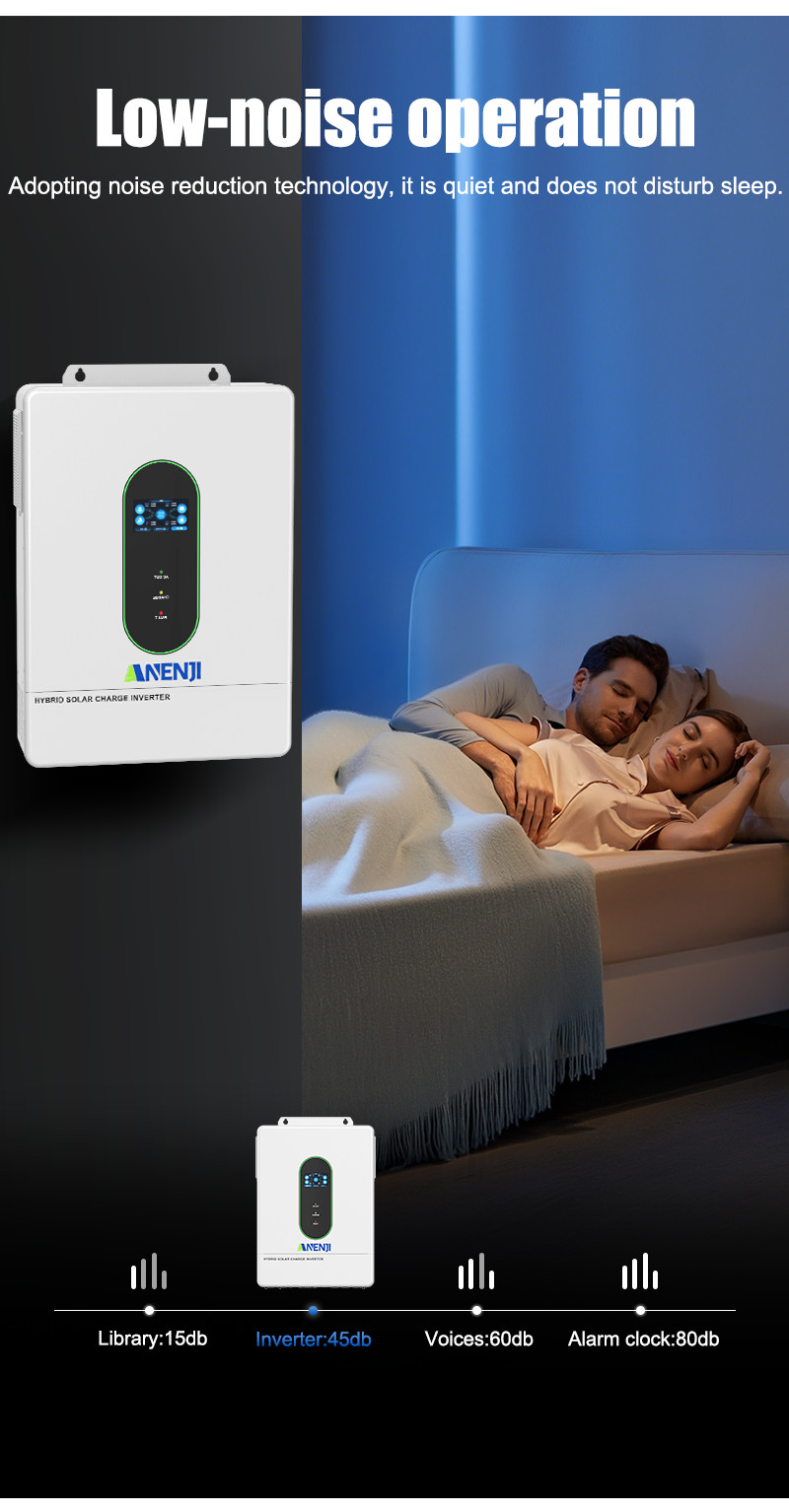 16kWh 48V 314AH LiFePO4 Battery + 12000kw 48V Solar Hybrid Inverter 120V/240V