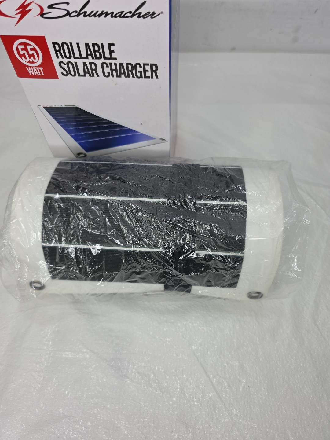 SCHUMACHER SP-550 Weather Proof Rollable Solar Panel Charger, 5.5W Works