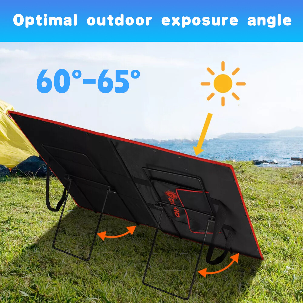 2-8 PCS Solar Panel Stand Mounting Rack Bracket Holder Carbon Steel Adjustable