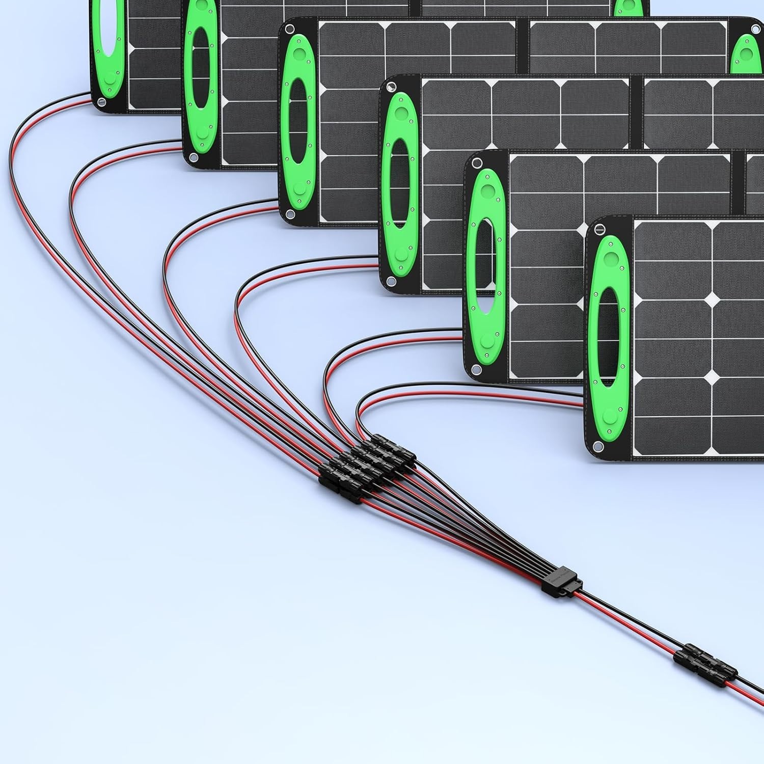 Solar Panel Connectors Splitter, 12 to 2 Y Branch