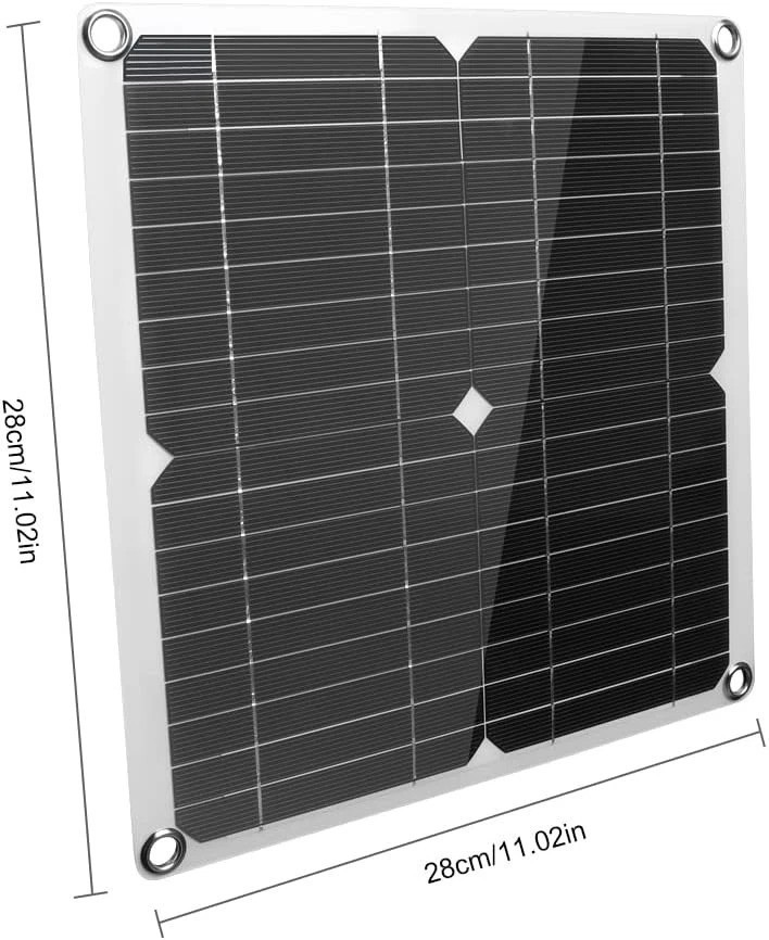 Versatile 200W Solar Panel Kit with LCD Display – Perfect for Outdoor Adventures