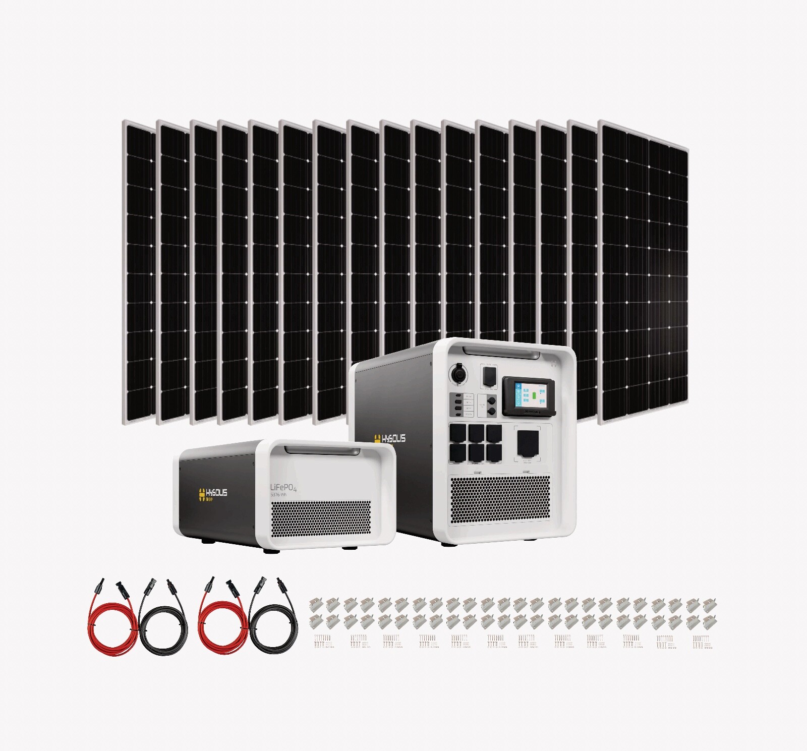 HYSOLIS APOLLO 5 KWh Solar Generator Complete Kit Power Station ready to use