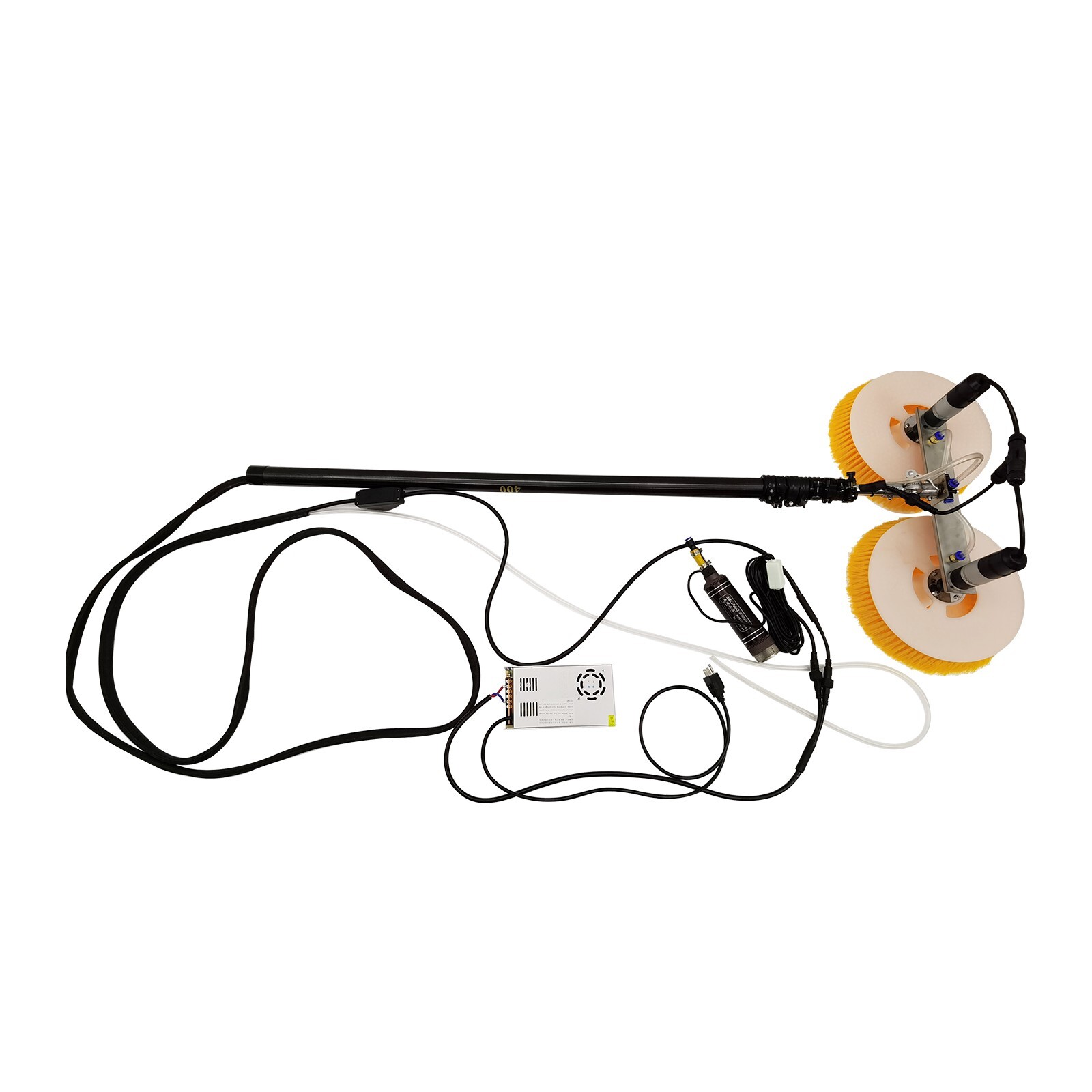 Double Head Electric Solar Photovoltaic Panel Cleaning Machine Multifunctional