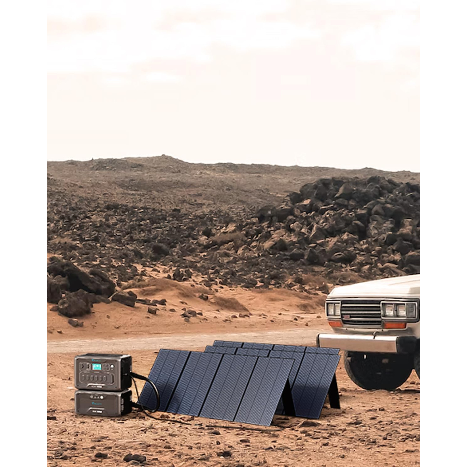 BLUETTI Pioneer Na Solar Ready Power Station + QTY 1 OF 350W Solar Panel