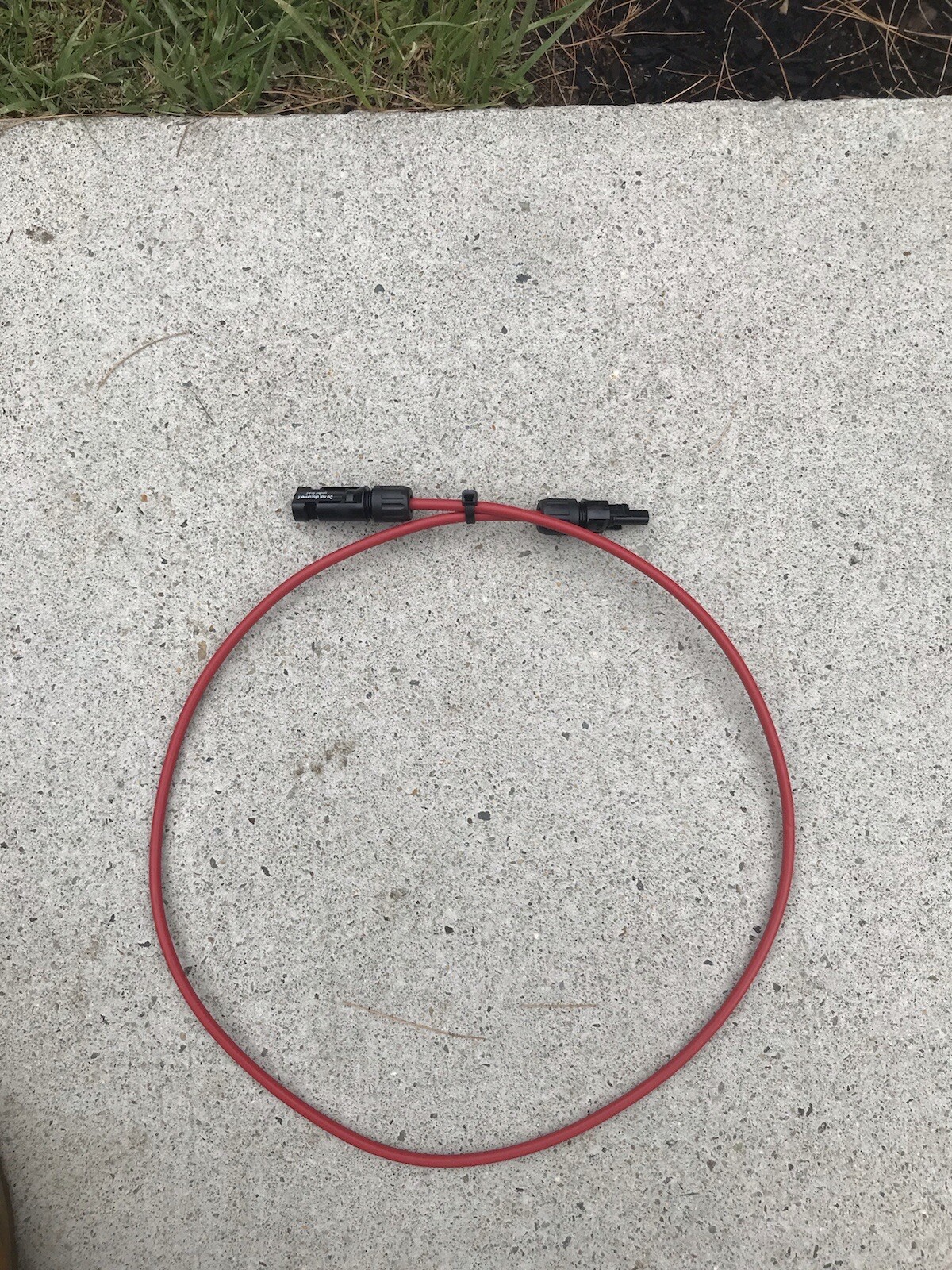 1 Pair Black & Red High Quality Solar Panel Extension  Wire & Connectors 10 AWG