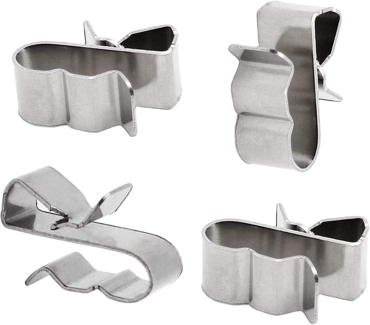 30 High-Quality Solar Wire Clips, Corrosion-Resistant, 0.85″ Length for Easy Use
