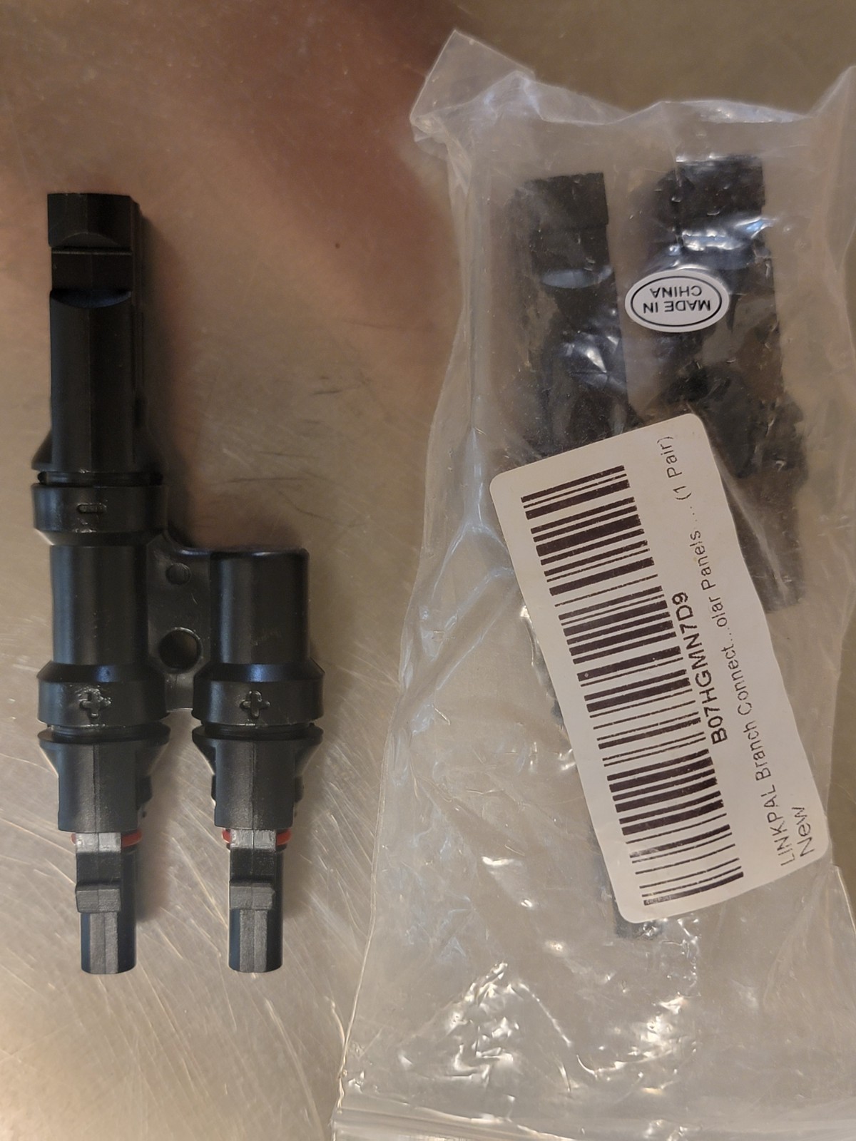Branch Connectors Solar Connectors Y MMF+FFM for Parallel Conn