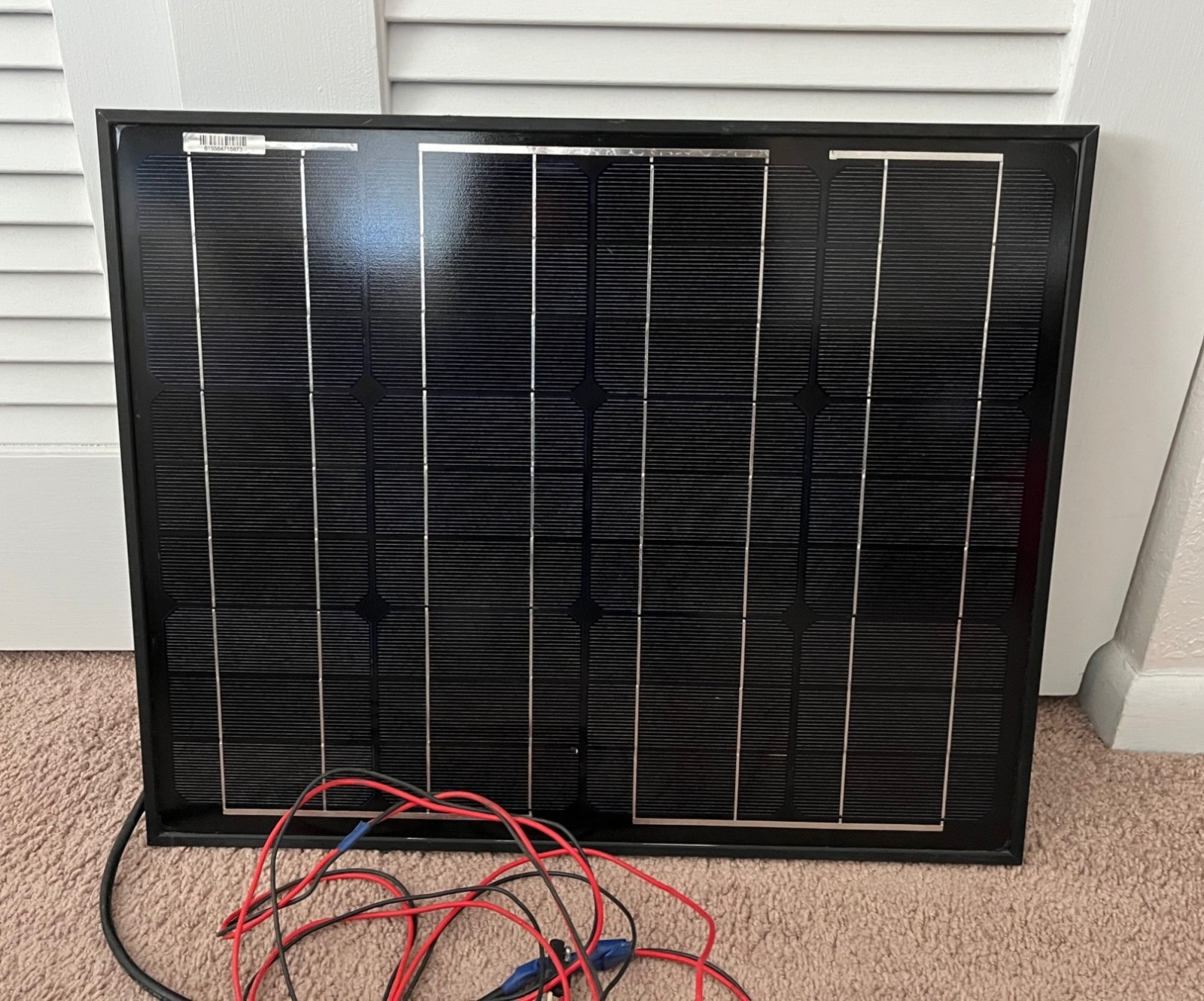 Instaspark 30W – 17V Monocrystalline Solar Panel