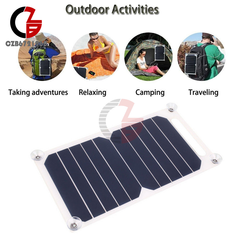 Solar Power Charger Charging Panel Board 5V 10W/6V 1W USB Solar Module Portable