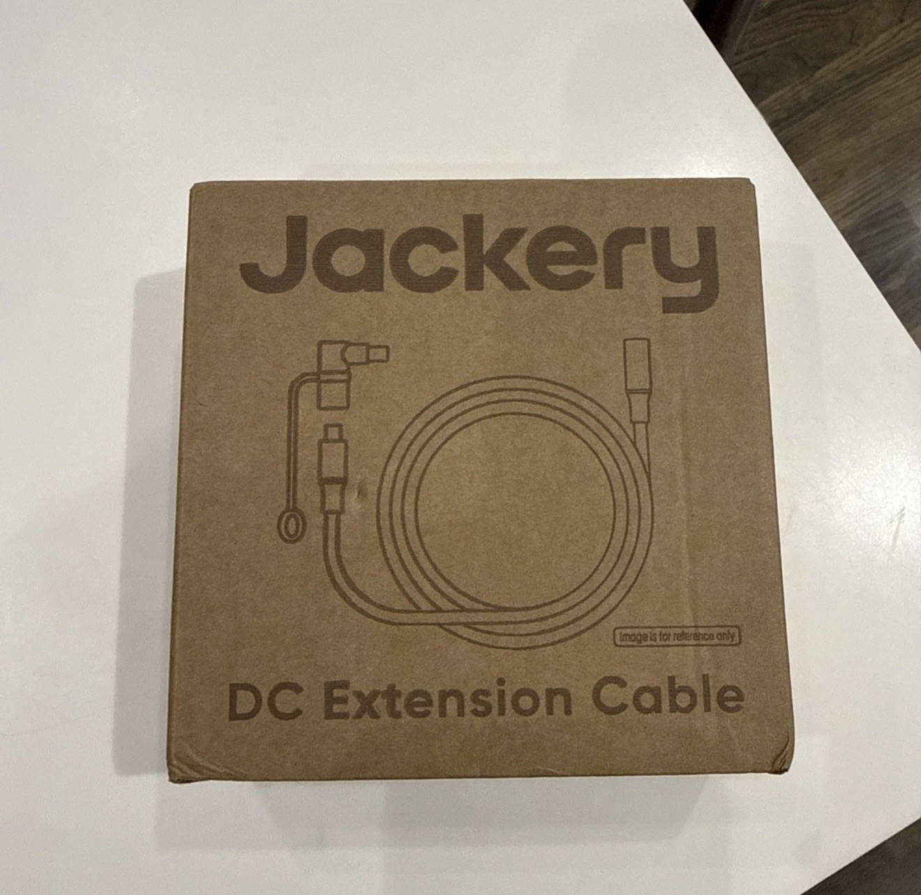 Jackery DC Extension Cable for Solar Panel 16.4 16.4-feet power cable, Black