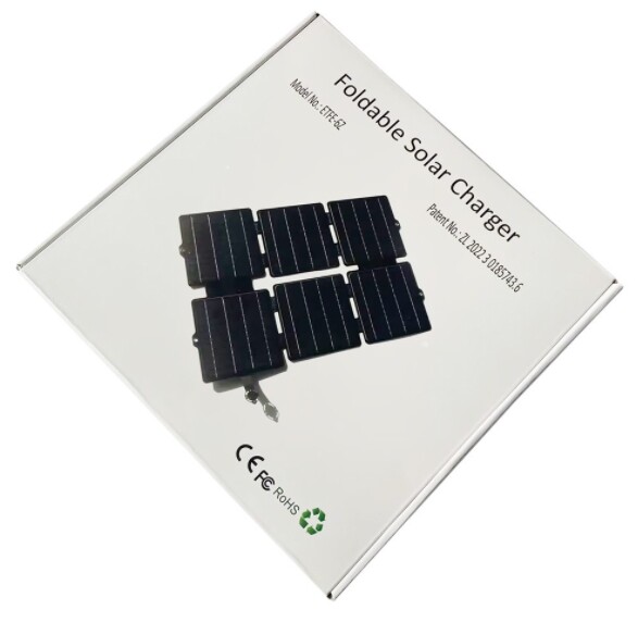 30W ETFE solar panel folding pack charger DC/USB/Type-C output fast charging