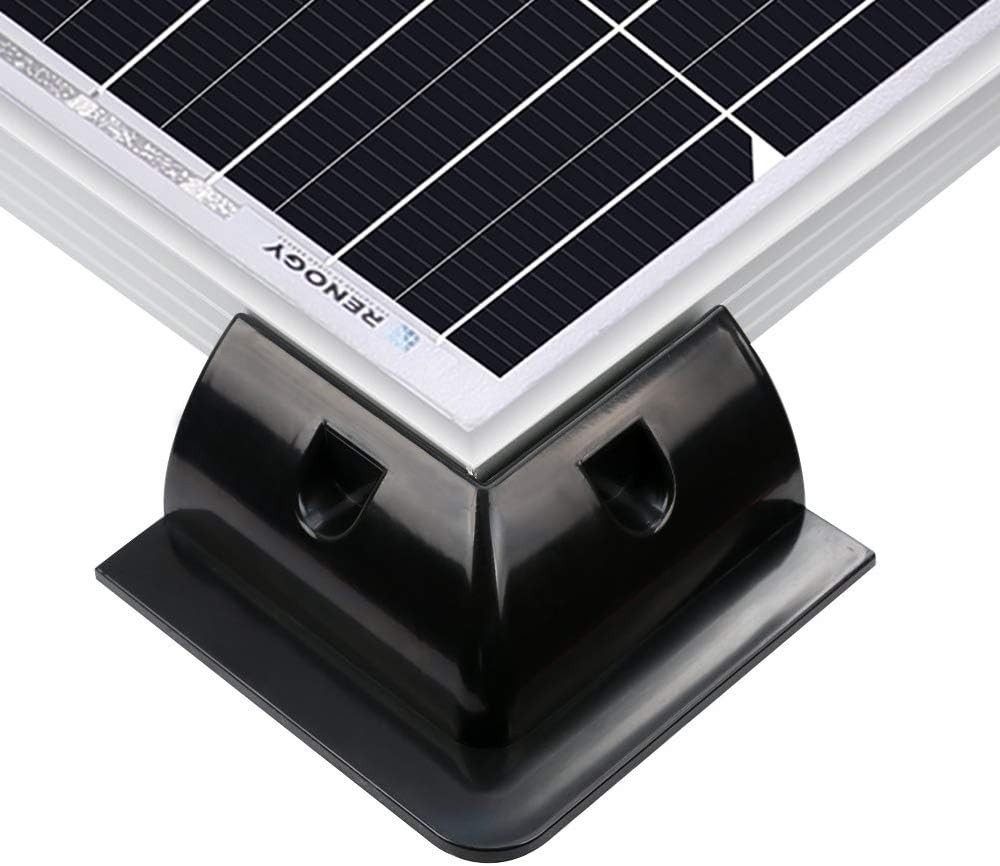 Lightweight Drill-Free Corner Bracket for Solar Panels – 1 Set for RVs & Boats