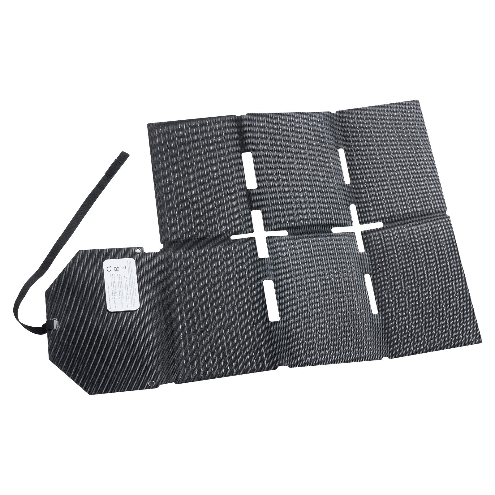 VEVOR 60W Foldable Solar Panel Charger Portable Monocrystalline Solar Panel