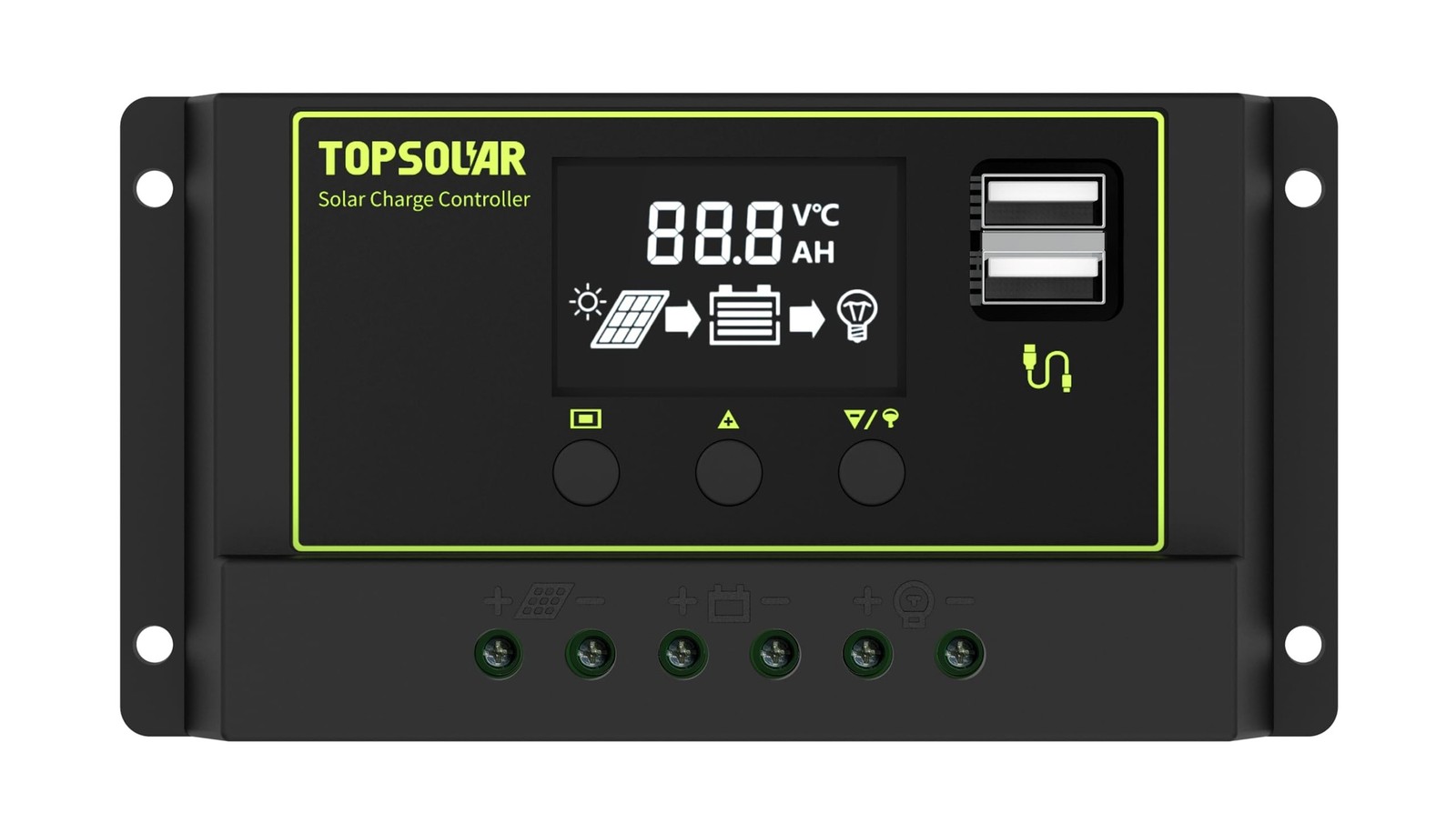 Topsolar Solar Panel Kit 200（2*100W) Watt 12 Volt Monocrystalline Off Grid Sy…