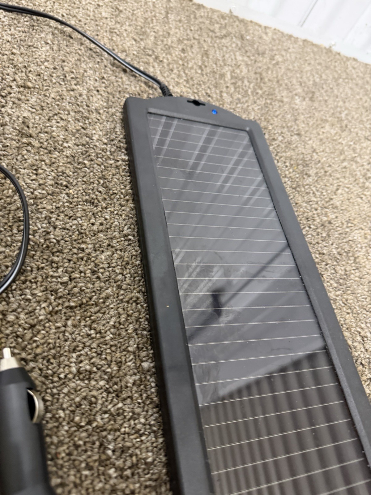 THUNDERBOLT MAGNUM SOLAR 1.5 WATT 12V SOLAR BATTERY CHARGER Untested SKU:P