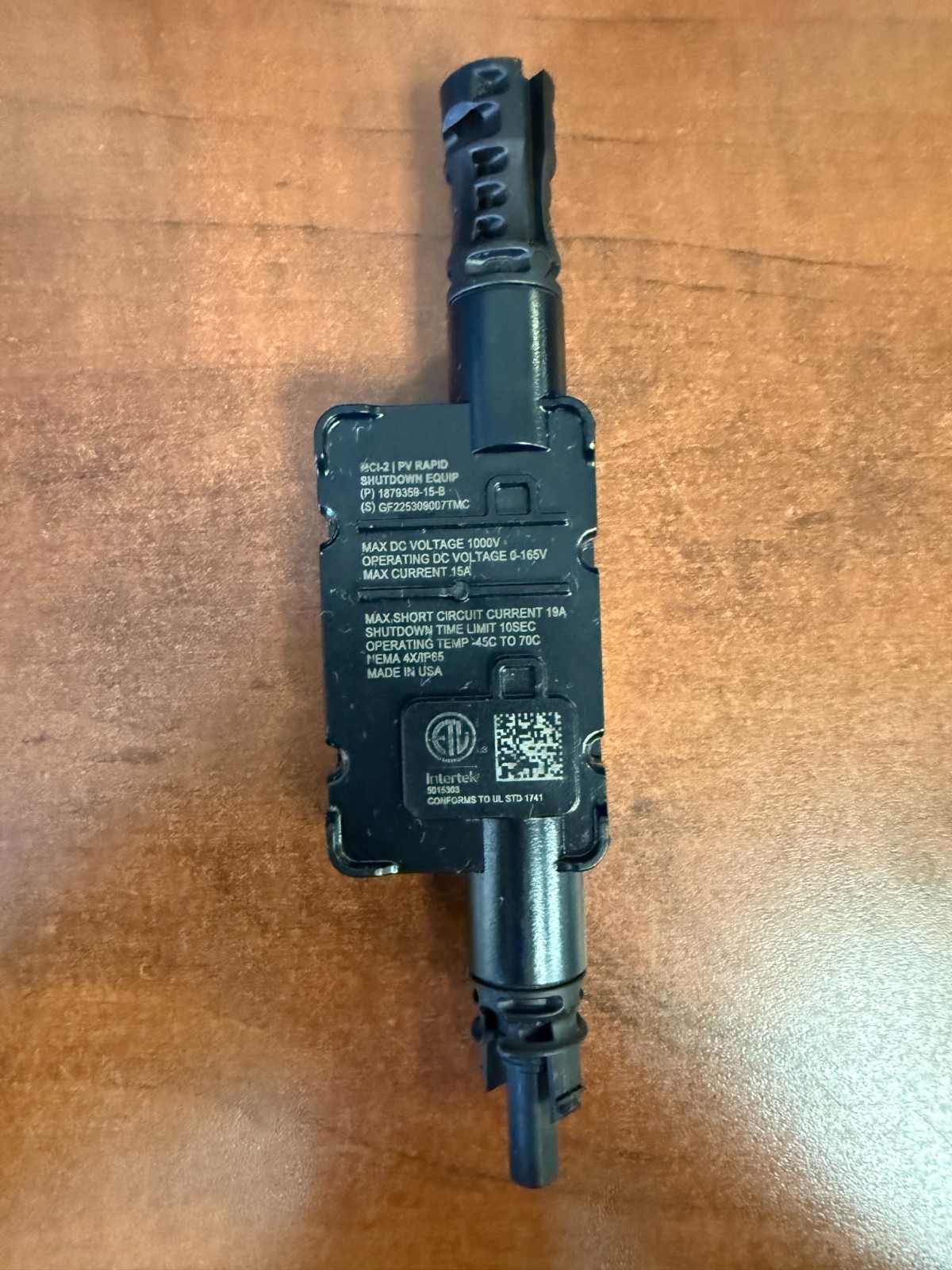 Tesla Mid-Circuit Interrupter (MCI), 19A, 7W, 1000V DC