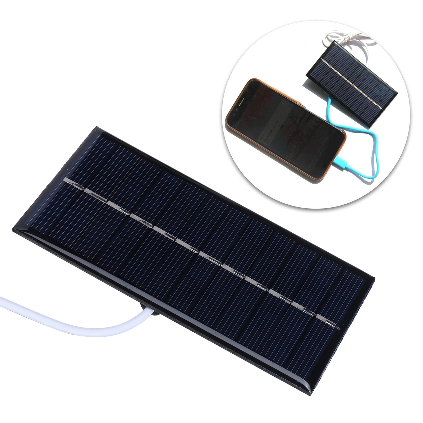 Hot 1W 6V Solar Panel Polysilicon Solar Charging Board For Toys Lamps