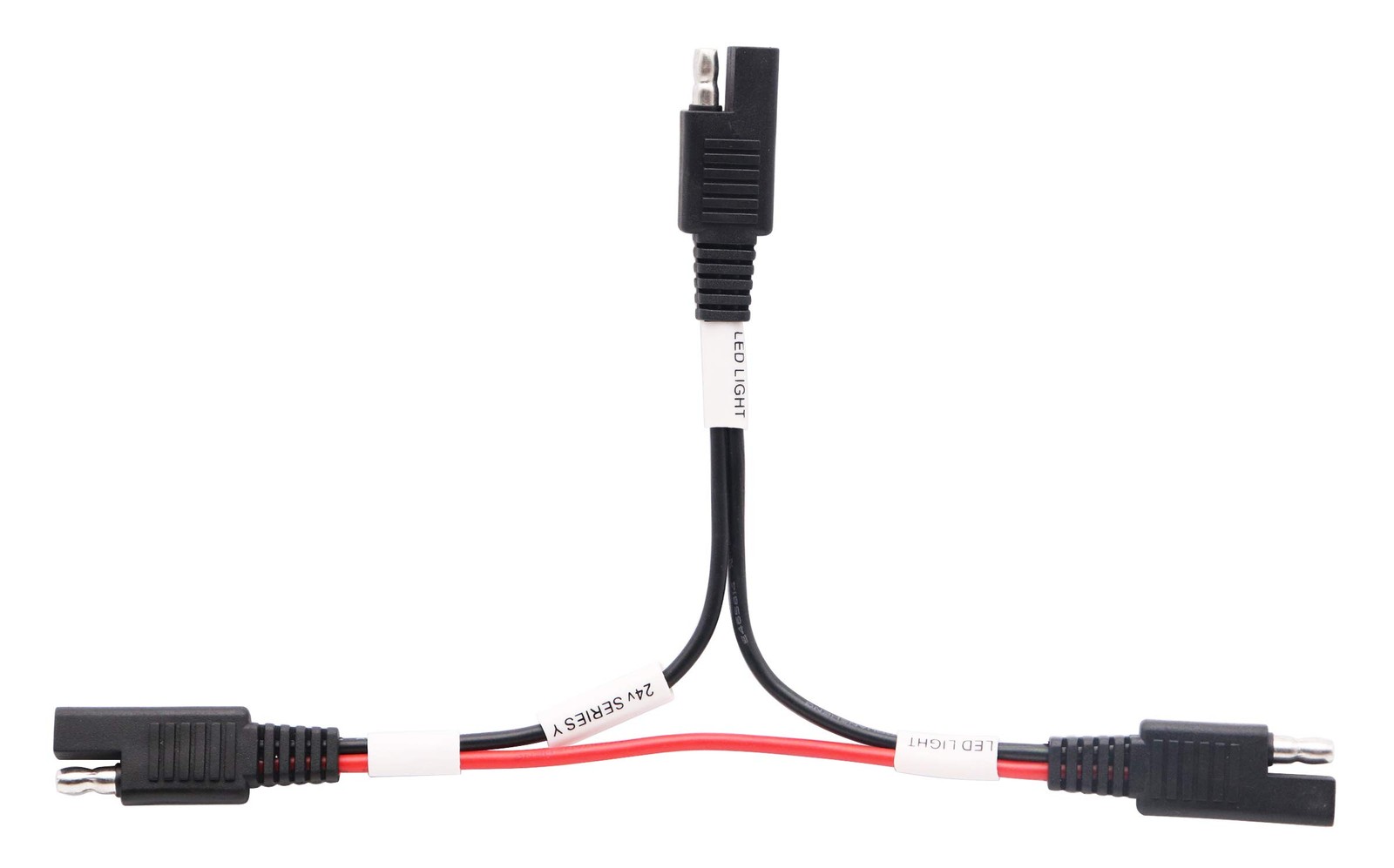 SAE Y Splitter Adapter Cable 18AWG SAE 2-Way Adapter,1 to 2 SAE Y Splitter SA…