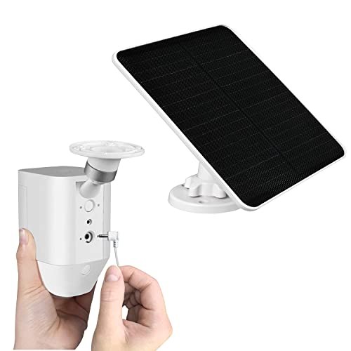 Solar Panel for Ring Camera, Solar Charger Compatible with Stick Up Cam