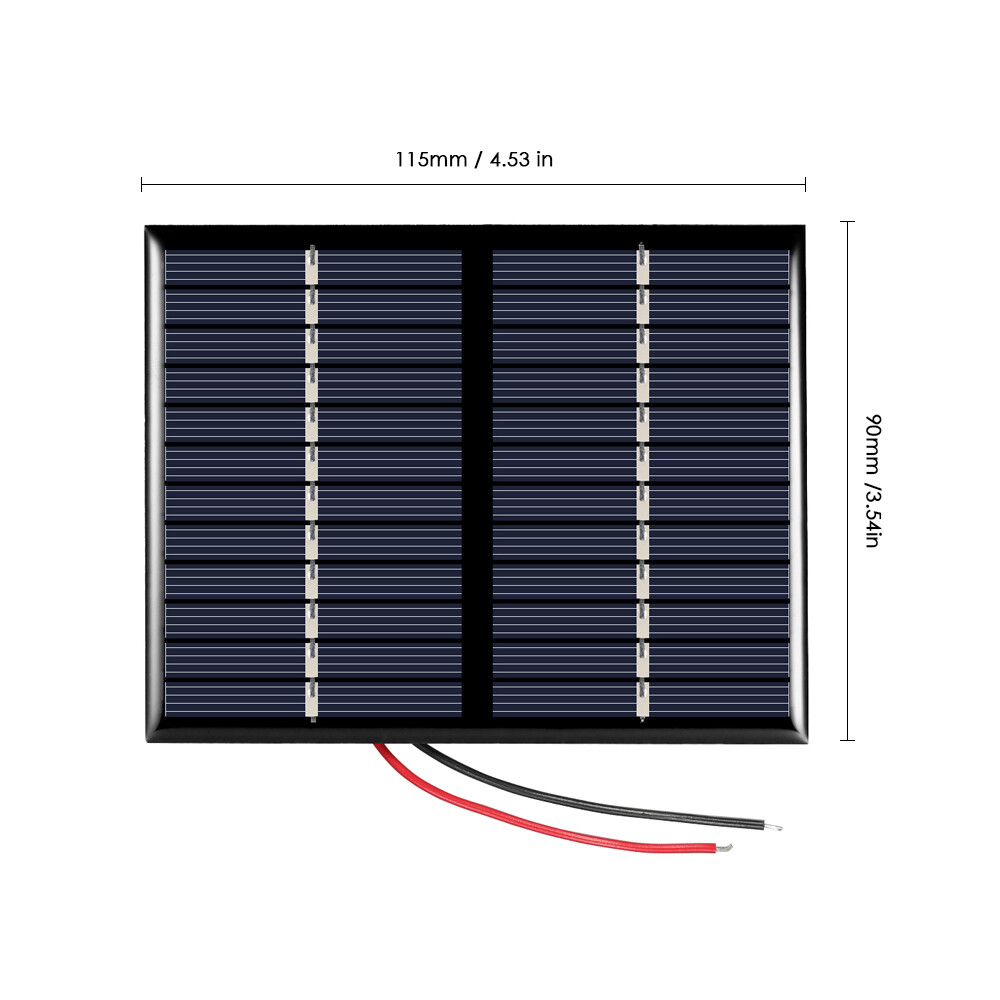 Portable 1.5W Silicon Solar Panel Solar Cell for DIY Q6P0